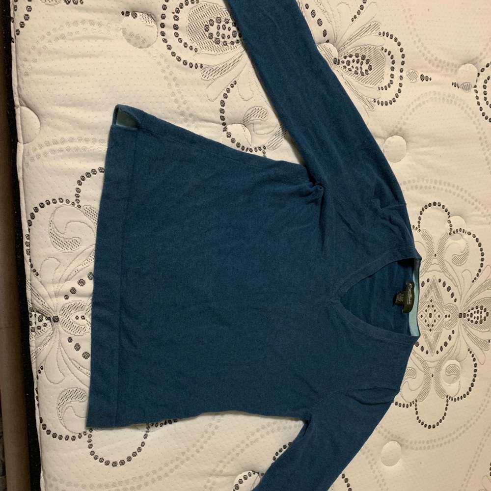 Eddie Bauer cotton long sleeve shirt